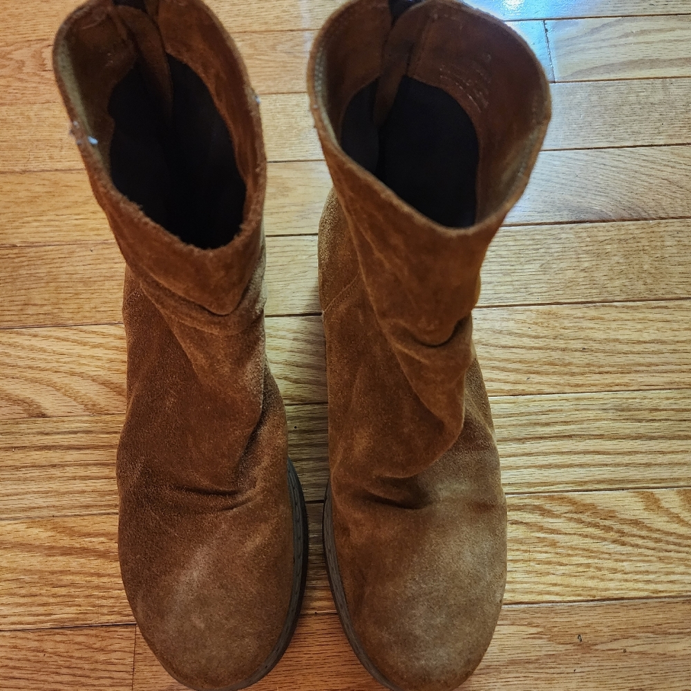 Free People Brown Ankle Boots